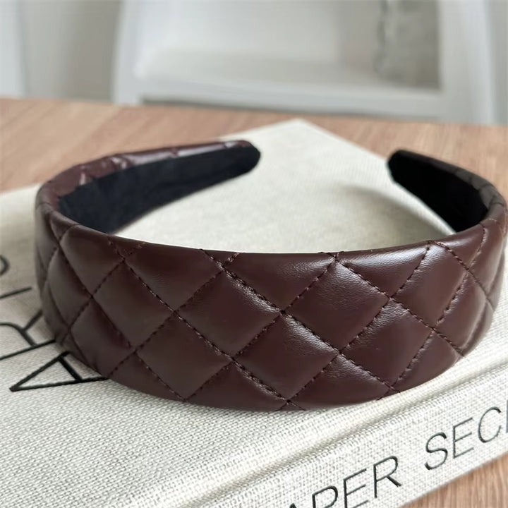 Quilted Wide Headband