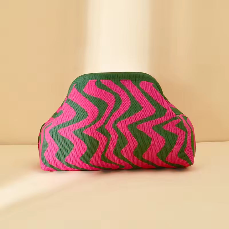 Cloud Knit Clutch bag