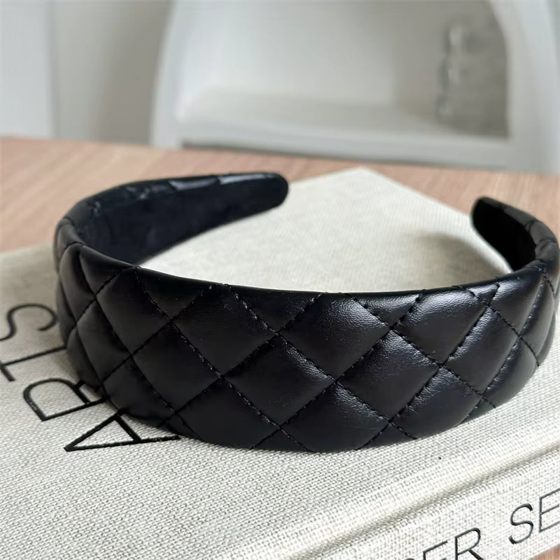 Quilted Wide Headband