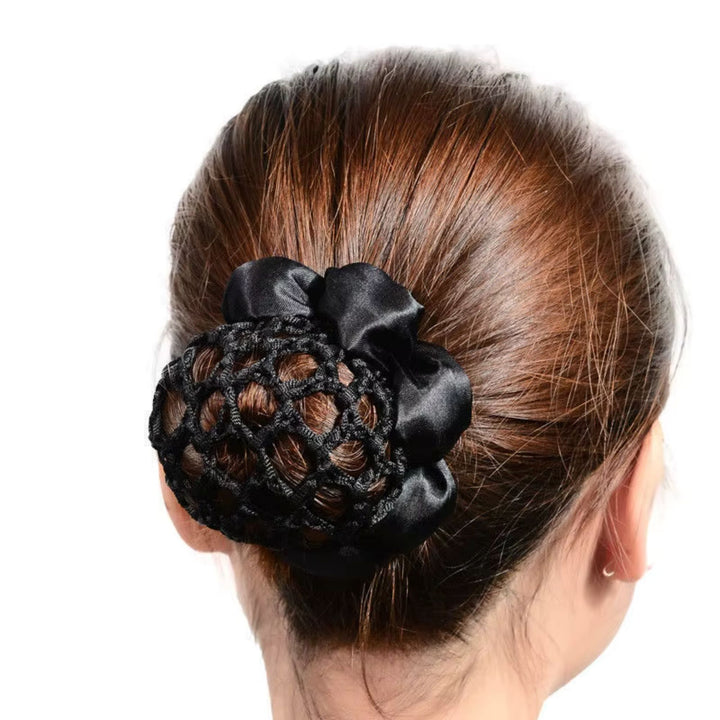 Floral Juda Bun Hair Accessory