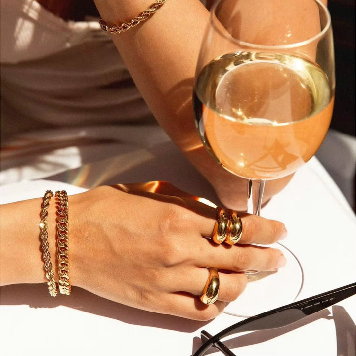 18K Gold Plated Stainless Steel - Miami Cuban Chain Bracelet
